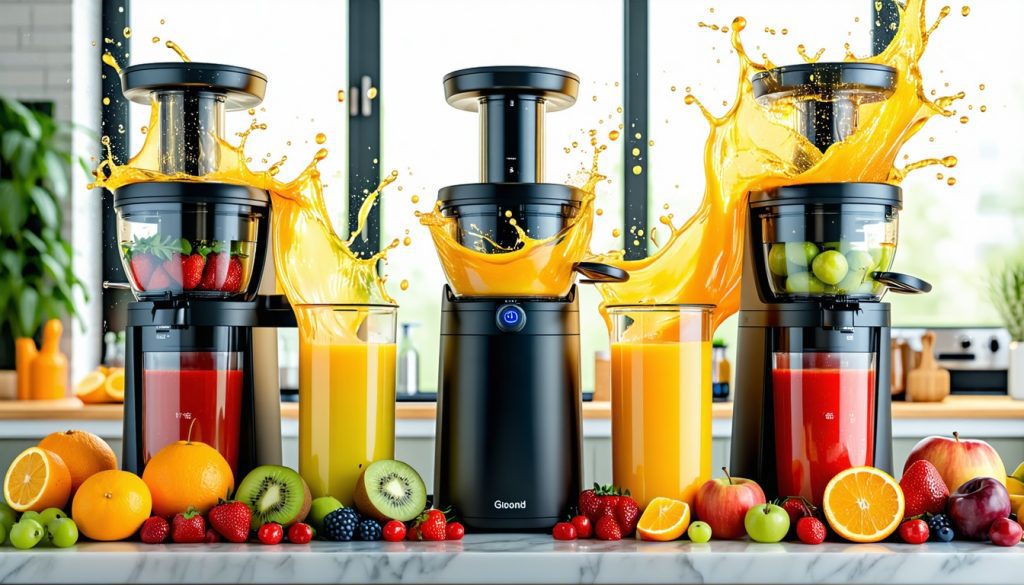 centrifugális gyümölcsprések