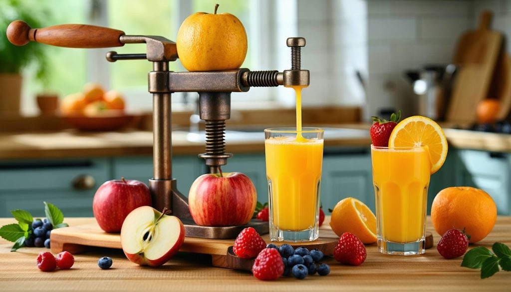 kézi gyümölcsprések